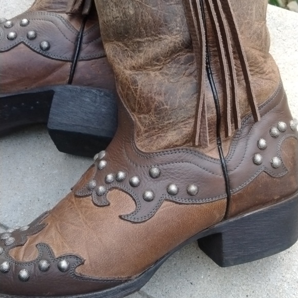 J.B. Dillon Goatskin Handcrafted Western Boots - Picture 14 of 16